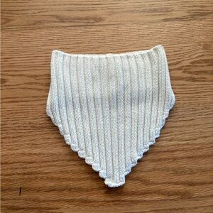 Rumours knit tube top white